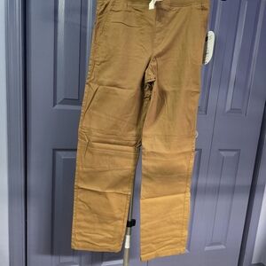 Wonder Nation Boys Pull-on Twill Pants Size 10 NWT